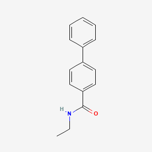 molecular formula C15H15NO B11181092 N-ethylbiphenyl-4-carboxamide 