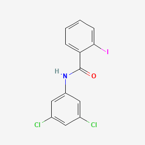 molecular formula C13H8Cl2INO B11181213 N-(3,5-dichlorophenyl)-2-iodobenzamide 