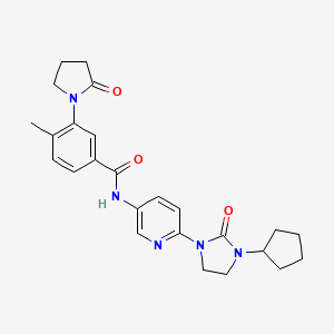 molecular formula C25H29N5O3 B11183713 D5261 