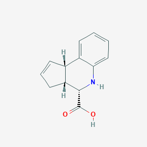 (3AR,4S,9BS)-3A,4,5,9B-Tetrahydro-3H-cyclopenta[C]quinoline-4-carboxylic acid