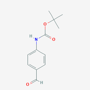 molecular formula C12H15NO3 B111903 Tert-butyl (4-formylphenyl)carbamate CAS No. 144072-30-0