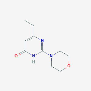 molecular formula C10H15N3O2 B11190601 6-Ethyl-2-morpholin-4-yl-pyrimidin-4-ol CAS No. 927636-45-1