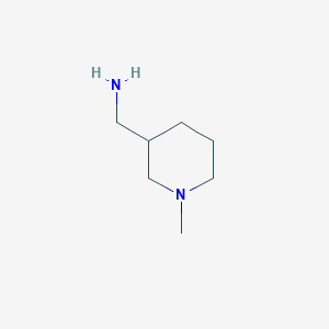 molecular formula C7H16N2 B111921 (1-Methylpiperidin-3-yl)methanamine CAS No. 14613-37-7