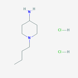 molecular formula C9H22Cl2N2 B111936 1-Butylpiperidin-4-amine dihydrochloride CAS No. 149326-37-4
