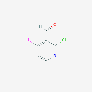 molecular formula C6H3ClINO B111964 2-氯-4-碘烟酰醛 CAS No. 153034-90-3