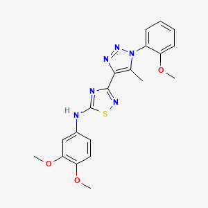 molecular formula C20H20N6O3S B11196497 GST-FH.4 