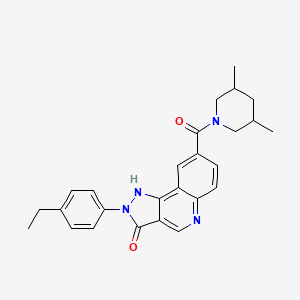 molecular formula C26H28N4O2 B11197036 N-(2-fluorophenyl)-2-(4-morpholin-4-yl-1-oxophthalazin-2(1H)-yl)acetamide 