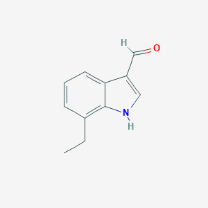 molecular formula C11H11NO B111977 7-Ethyl-1H-indole-3-carbaldehyde CAS No. 154989-45-4
