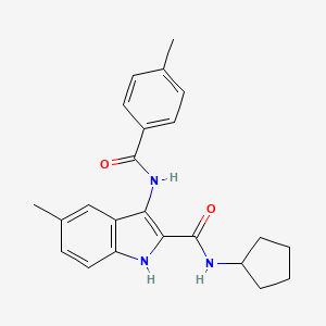 molecular formula C23H25N3O2 B11198087 A1AR antagonist 4 