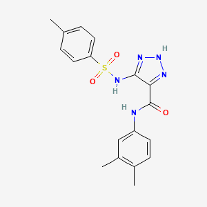 molecular formula C18H19N5O3S B11200045 ZINC4497834 