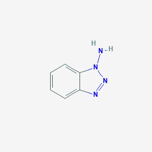 molecular formula C6H6N4 B112013 1-Aminobenzotriazole CAS No. 1614-12-6