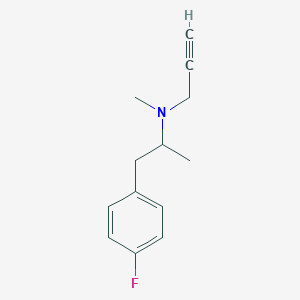 molecular formula C13H16FN B011202 4-Fluorodeprenyl CAS No. 103596-43-6