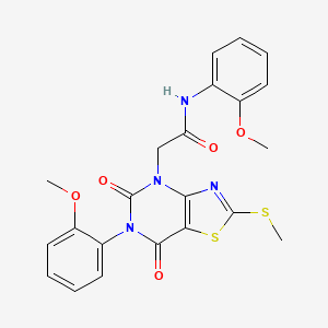 molecular formula C22H20N4O5S2 B11202108 N-(3,5-dimethylphenyl)-2-(3-thienyl)isonicotinamide 