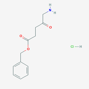 molecular formula C12H16ClNO3 B112031 Benzyl 5-amino-4-oxopentanoate hydrochloride CAS No. 163271-32-7