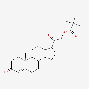 molecular formula C26H38O4 B11203478 Doc Pivalate 
