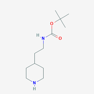 molecular formula C12H24N2O2 B112052 4-(2-Boc-aminoethyl)piperidine CAS No. 165528-81-4