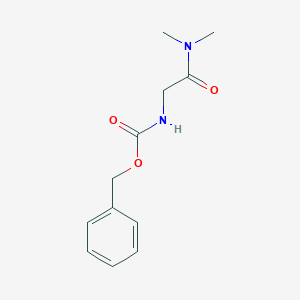 molecular formula C12H16N2O3 B112060 Benzyl N-[(dimethylcarbamoyl)methyl]carbamate CAS No. 167303-60-8