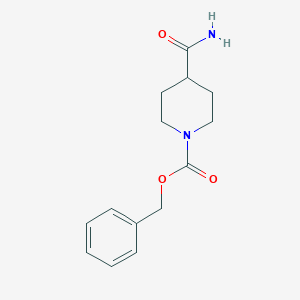 benzyl 4-(aminocarbonyl)tetrahydro-1(2H)-pyridinecarboxylate