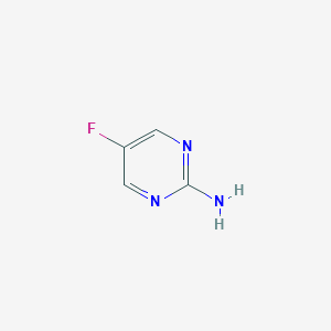 molecular formula C4H4FN3 B112070 5-Fluoropyrimidin-2-amine CAS No. 1683-85-8