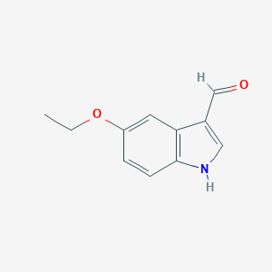 molecular formula C11H11NO2 B112082 5-Ethoxy-1H-indole-3-carbaldehyde CAS No. 169789-47-3