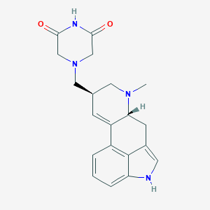 molecular formula C20H22N4O2 B011209 Romergoline CAS No. 107052-56-2