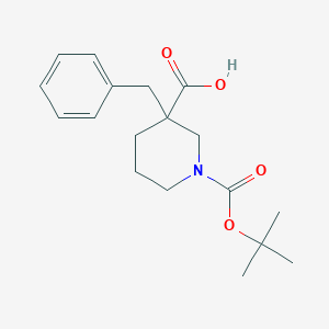 3-Benzyl-piperidine-1,3-dicarboxylic acid 1-tert-butyl ester