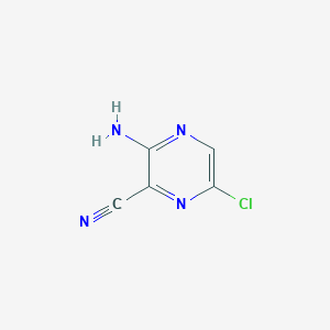 3-Amino-6-chloropyrazine-2-carbonitrile