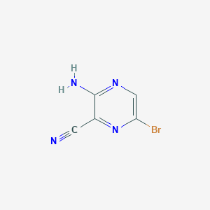 3-Amino-6-bromopyrazine-2-carbonitrile