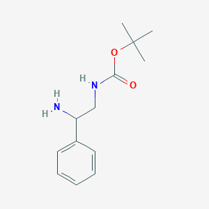 (2-Amino-2-phenyl-ethyl)-carbamic acid tert-butyl ester