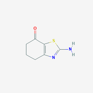 molecular formula C7H8N2OS B112113 2-Amino-5,6-dihydro-4H-benzothiazol-7-one CAS No. 17583-10-7
