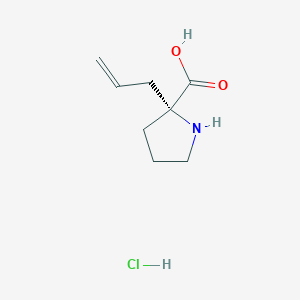 (R)-alpha-Allyl-proline hydrochloride