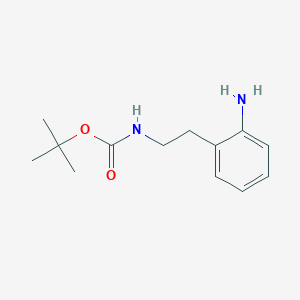 [2-(2-Amino-phenyl)-ethyl]-carbamic acid tert-butyl ester