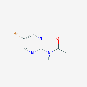 molecular formula C6H6BrN3O B112143 N-(5-Bromopyrimidin-2-yl)acetamide CAS No. 180530-15-8
