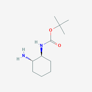 molecular formula C11H22N2O2 B112144 tert-butyl N-[(1S,2S)-2-aminocyclohexyl]carbamate CAS No. 180683-64-1