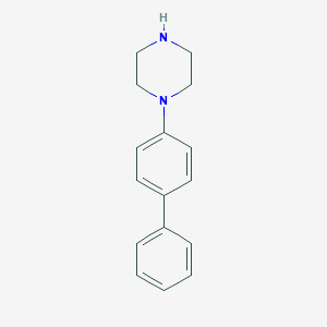 molecular formula C16H18N2 B112145 1-Biphenyl-4-yl-piperazine CAS No. 180698-19-5