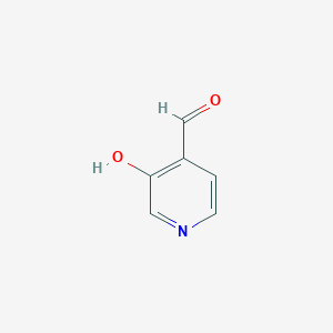 molecular formula C6H5NO2 B112166 3-Hydroxypyridine-4-carboxaldehyde CAS No. 1849-54-3