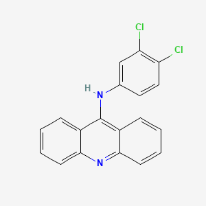 molecular formula C19H12Cl2N2 B11216798 N-(3,4-Dichlorophenyl)acridin-9-amine 