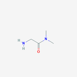 molecular formula C4H10N2O B112170 2-amino-N,N-dimethylacetamide CAS No. 1857-19-8