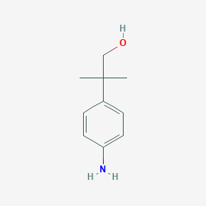 2-(4-Aminophenyl)-2-methylpropan-1-ol