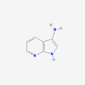 molecular formula C7H7N3 B112186 1H-pyrrolo[2,3-b]pyridin-3-amine CAS No. 189882-31-3