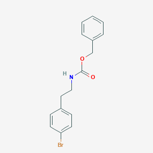 molecular formula C16H16BrNO2 B112195 Benzyl 4-bromophenethylcarbamate CAS No. 191170-76-0