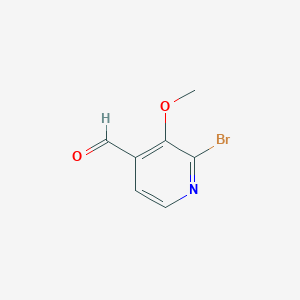 2-Bromo-3-methoxyisonicotinaldehyde