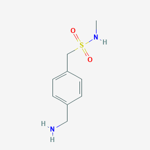 1-[4-(aminomethyl)phenyl]-N-methylmethanesulfonamide