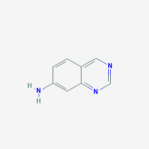 molecular formula C8H7N3 B011221 Quinazolin-7-amine CAS No. 101421-73-2