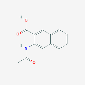 molecular formula C13H11NO3 B112212 3-(Acetylamino)-2-naphthoic acid CAS No. 19717-59-0
