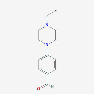 molecular formula C13H18N2O B112215 4-(4-Ethylpiperazin-1-yl)benzaldehyde CAS No. 197638-76-9