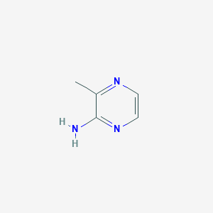 molecular formula C5H7N3 B112217 2-Amino-3-methylpyrazine CAS No. 19838-08-5