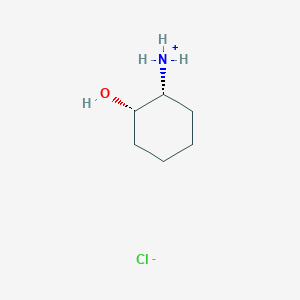 molecular formula C6H14ClNO B112235 (1S,2R)-2-aminocyclohexanol hydrochloride CAS No. 200352-28-9