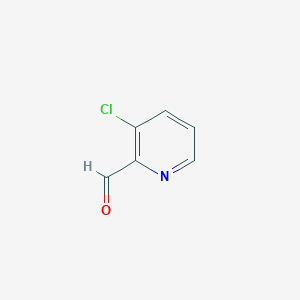 molecular formula C6H4ClNO B112261 3-Chloropyridine-2-carboxaldehyde CAS No. 206181-90-0
