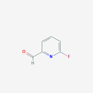 molecular formula C6H4FNO B112266 2-氟-6-甲酰基吡啶 CAS No. 208110-81-0